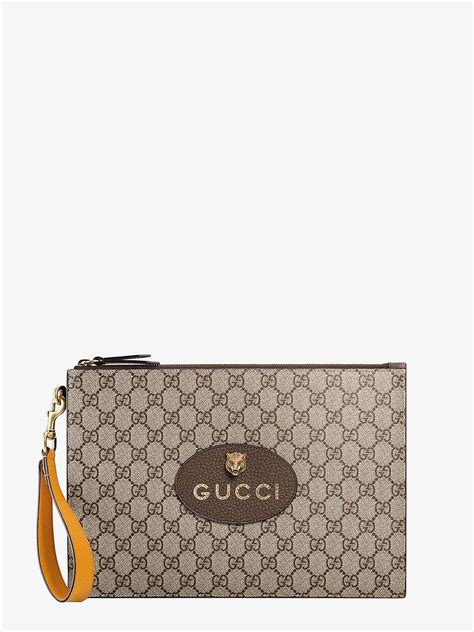 gucci tan clutch